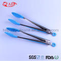 Food Grade Silicone & Metal Kitchen Silicon Tongs and Cooking Utensils